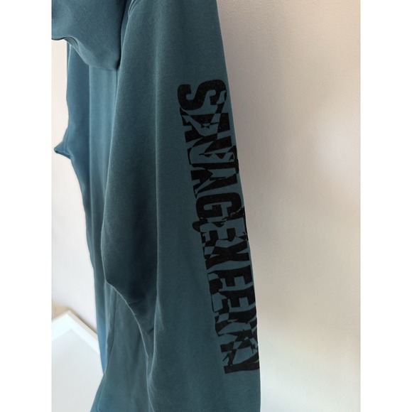 Savage X Fenty Hooded Jumpsuit Pajamas One Piece Lounge Sleep Rihanna Large - Picture 5 of 5